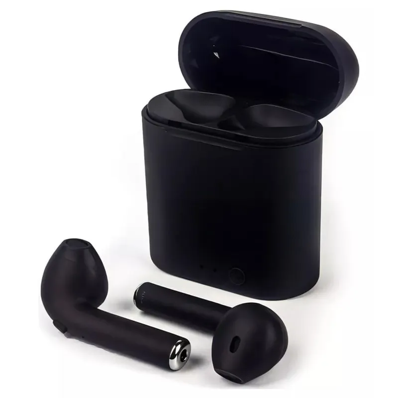 Fone De Ouvido Bluetooth Sem Fio I 12 Tws Preto