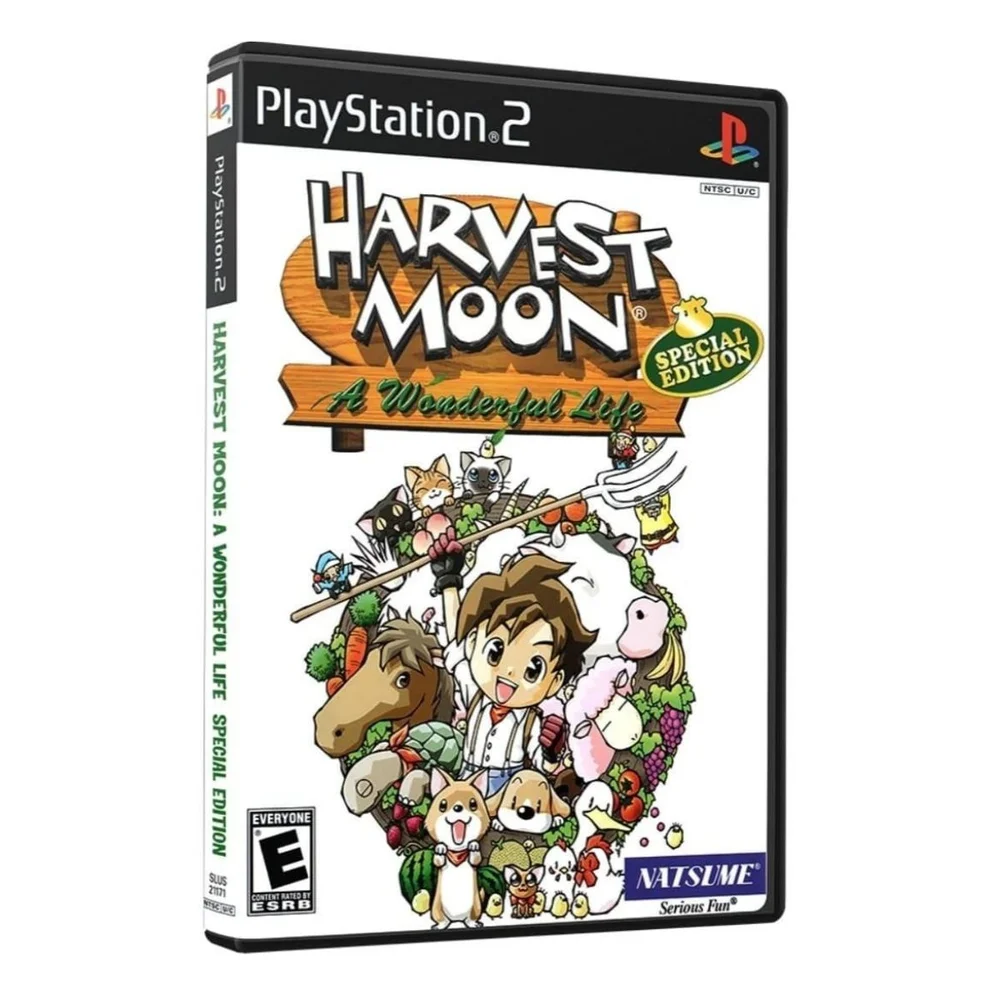 Jogo Harvest Moon A Wonderful Life Special Edition -ps2