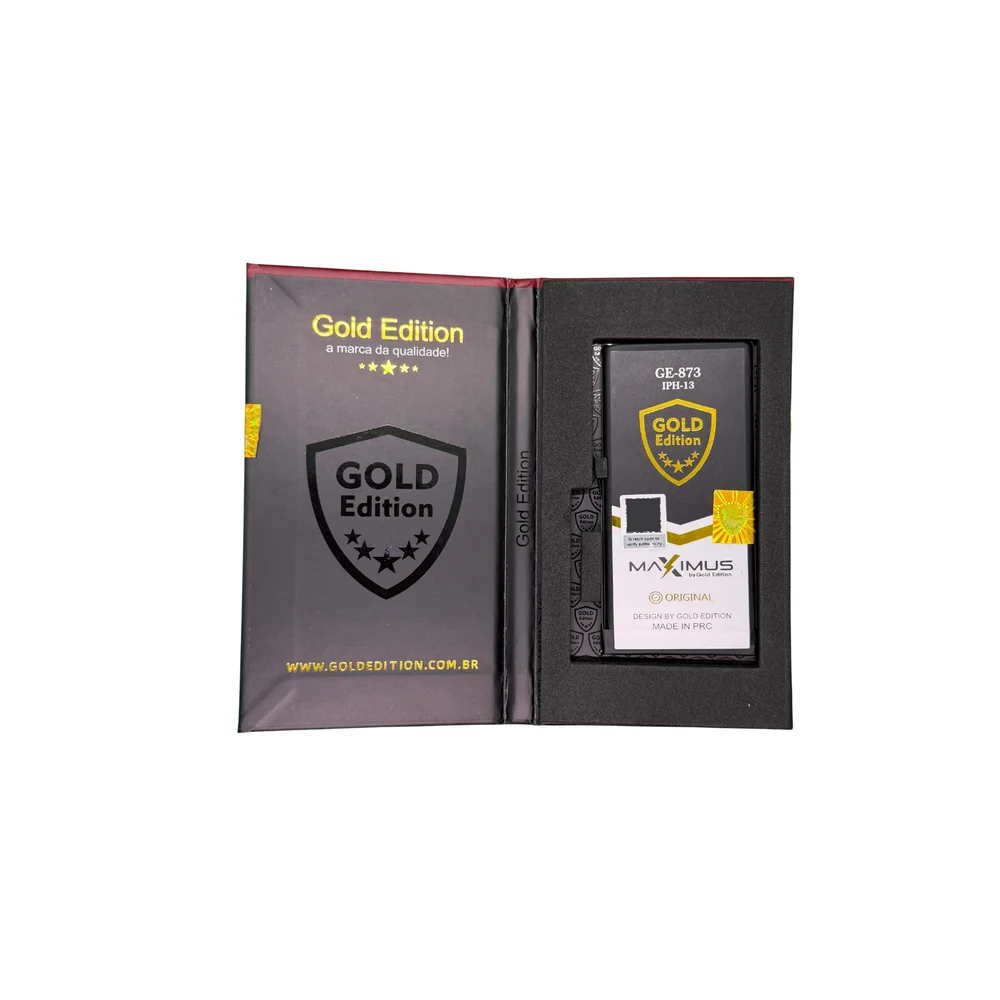 Bateria Compatível Com Iphone 13 Ge-873 Gold Edition 3240mah