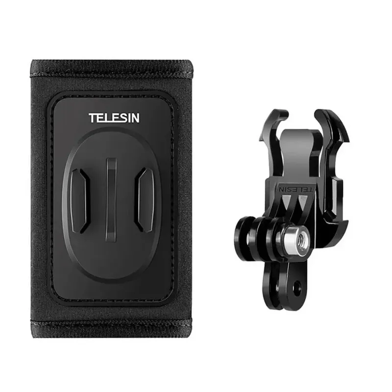 Suporte Gopro Para Alça De Mochila Com J-hook Duplo - Telesin