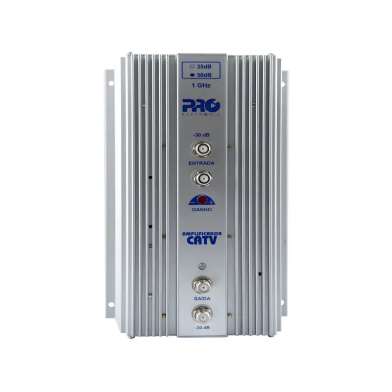 Amplificador De Potência Proeletronic, 1ghz, 50db, 3 Geração - Pqap-7500g3