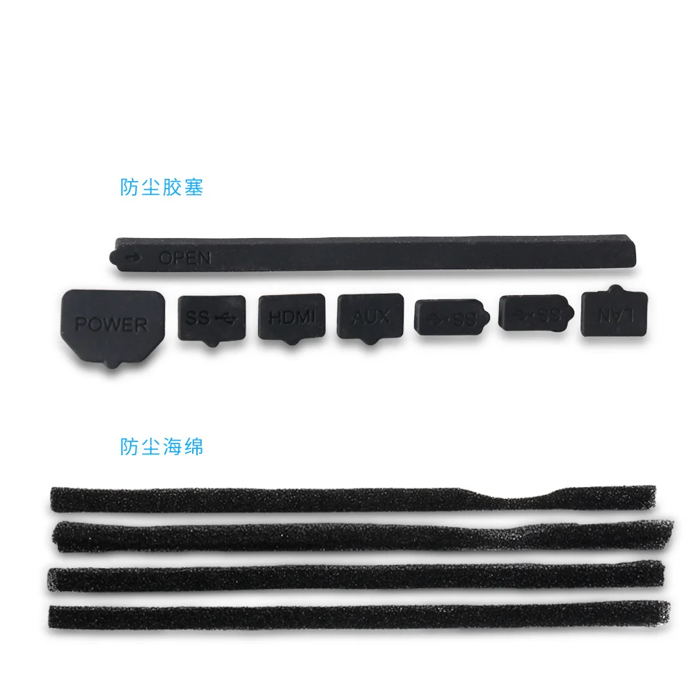 Kit Anti Poeira Para Playstation 4 Pro Tampa De Silicone Protetor