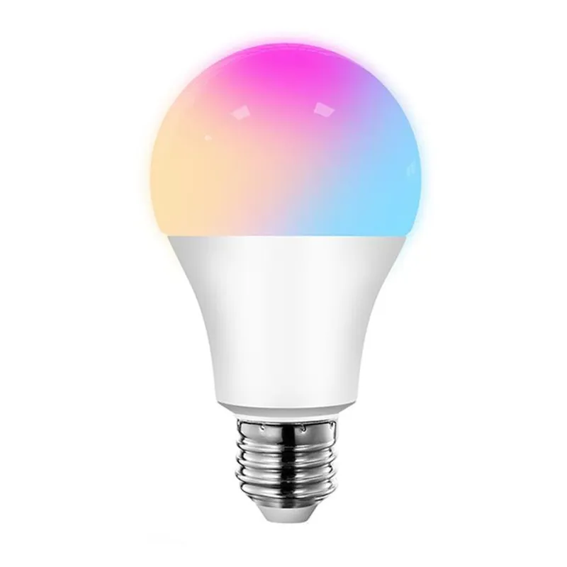 Lâmpada Inteligente RGB, E27, Bocal, Wi-fi, 9W, Alexa, Google, Luatek, LSLA-800