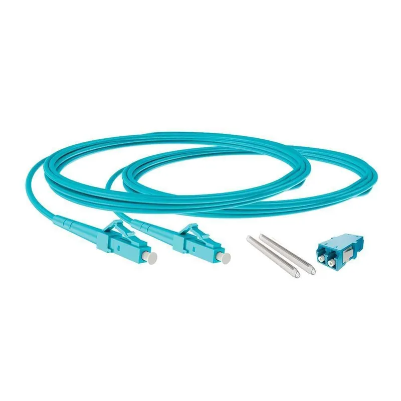 Extensão Optico Fibracem Simplex Multi Mode Om4 (f2x 1,5 Lc Upc 0,9mm Acqua) - Es0006m4150c000