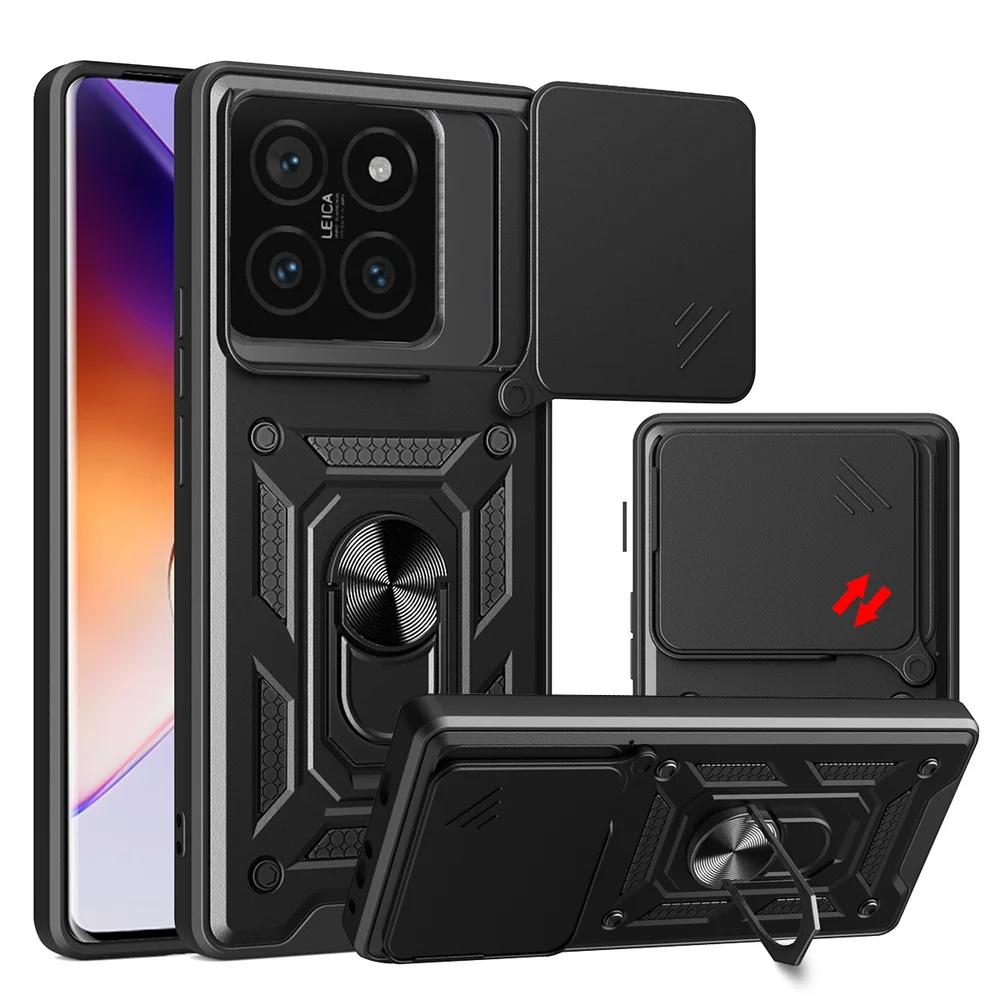 Capa Capinha Case Para Xiaomi 14t Pro 5g - Protetora Resistente Anti Impacto Queda Armadura Militar