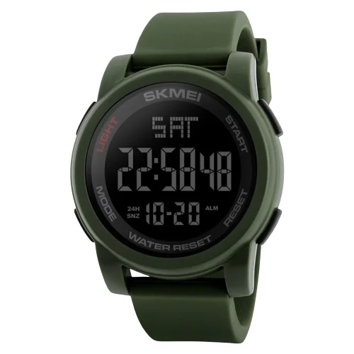 Relógio Esportivo Masculino E Feminino Digital Skmei 1257 Cor:verde