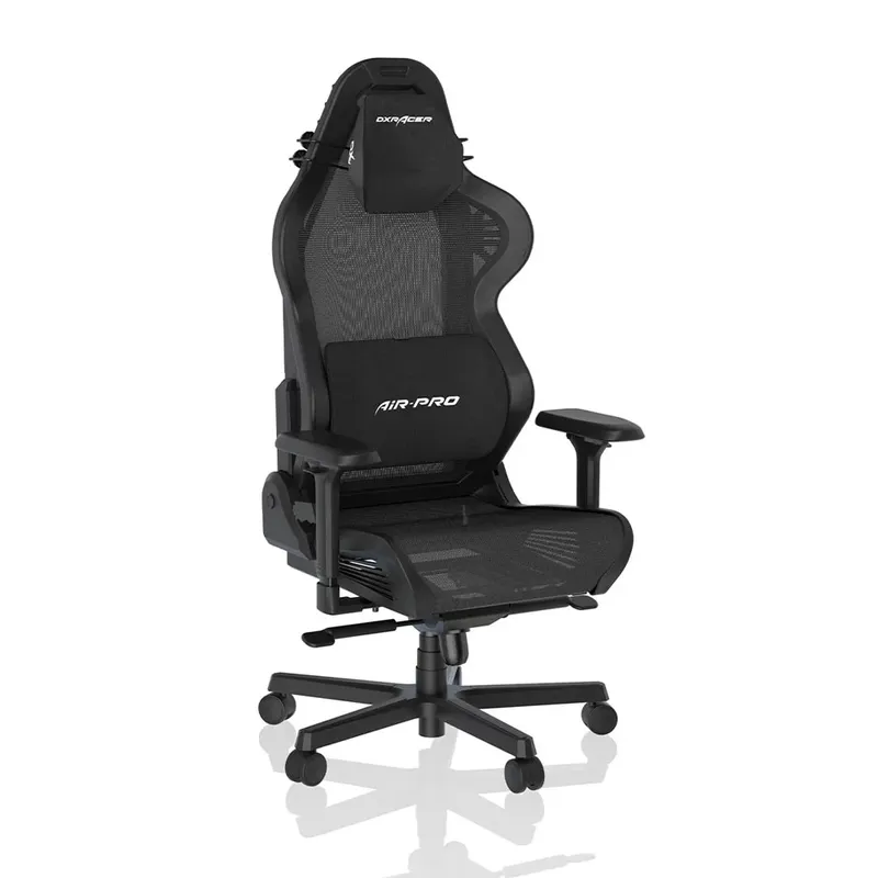 Cadeira Gamer Dxracer Air, Até 100Kg, Giratória, Reclinável, Preta