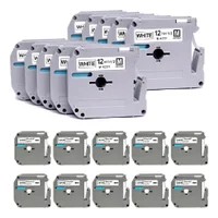 20x Fita Rotulador M231 Mk-231 M-k231 Mk231 M231 Pt-70 Pt-80 Pt-65 Cor Branco