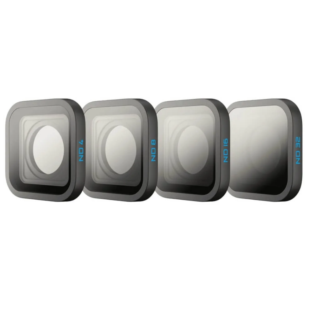 Kit De Filtros Hb-series Nd4 / Nd8 / Nd16 / Nd32 Para Gopro Hero 13 Black