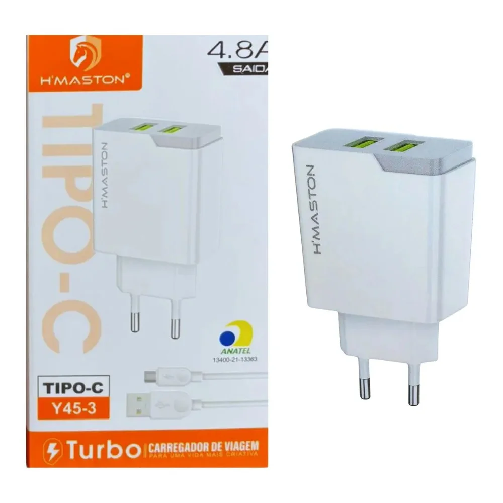 Carregador Usb Tipo C