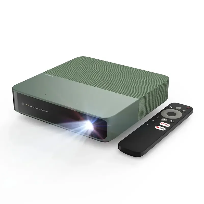 Projetor Mini Portátil Formovie Wemax S5 Fengmi Alpd Laser Versão Global 1080p Full Hd 4k 500 Iso Lúmens Linux Netflix Wifi HDMI Memc Hdr10 Android Sm