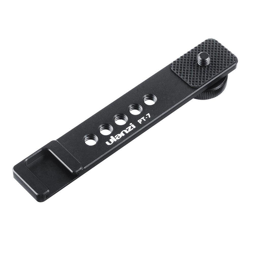 Placa De Montagem Dupla Para Câmeras / Microfones / Flashes - Ulanzi