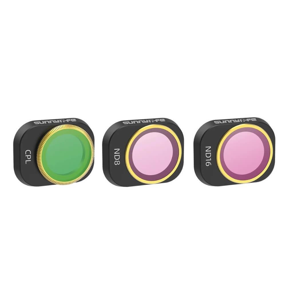 Kit De Filtros Para Drone Dji Mini 3 Pro, nd8 + Nd16 + Cpl, Sunnylife