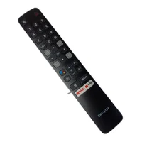 Controle Compatível C/ Tcl Smart Rc901v Fmr1 Fbg-9194 Sky-9194