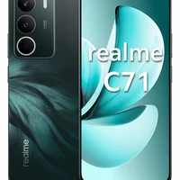 Smartphone Realme C71 5g 256gb Rom 8GB Ram + 16gb (ram Dinâmica) Nfc Tela 120hz 6300mah 45w 50mp - Verde