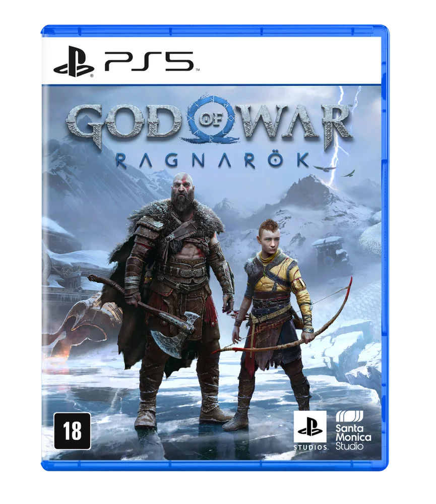 Jogo God Of War Ragnarök Ps5 - Mídia Física