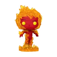 Boneco Funko Pop! Marvel Quarteto Fantástico - Tocha Humana