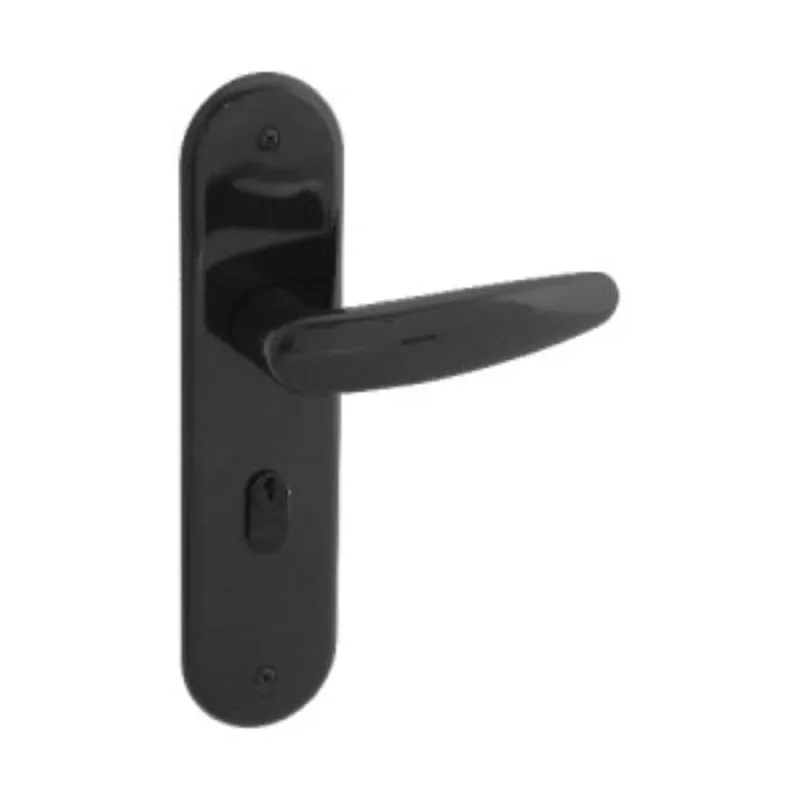 Fechadura Polo Externa 55mm 106152955z Np Nylon Preta Arouca