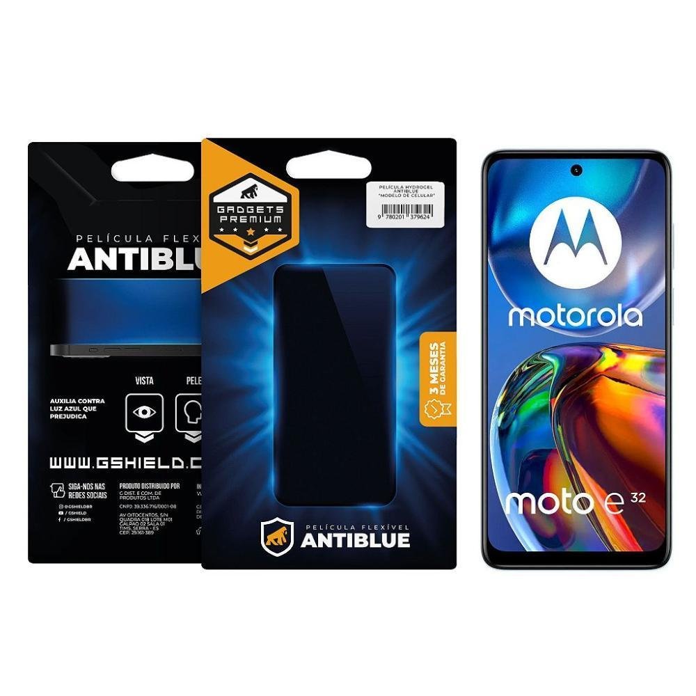Película Para Motorola Moto E32, Antiblue - Gshield