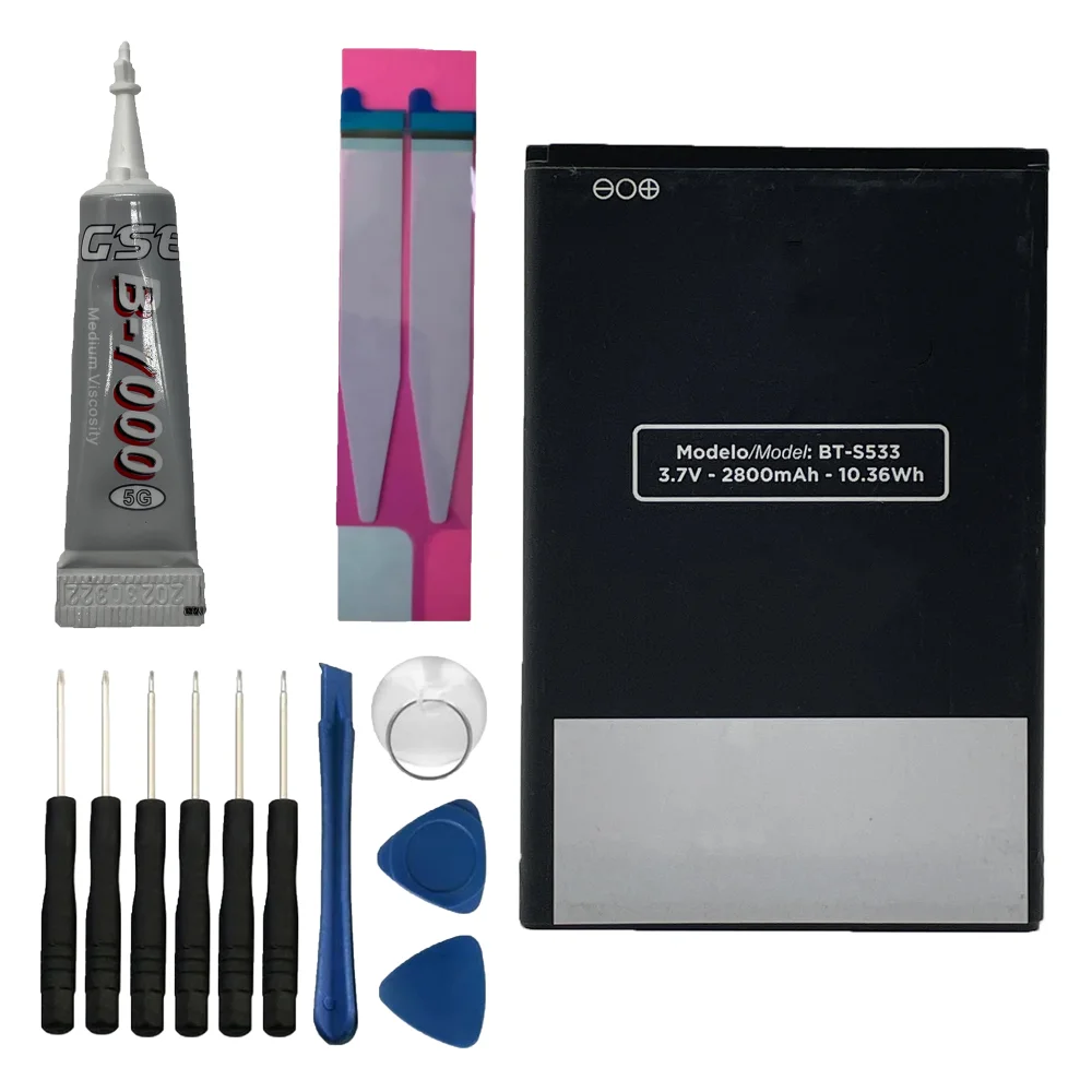 Kit Reparo+ Bateria Bt-s533 Compativel Positivo Twist 3 Pro