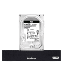 Dvr Intelbras 8 Canais Mhdx 1008-c Com Hd De 4TB Instalado