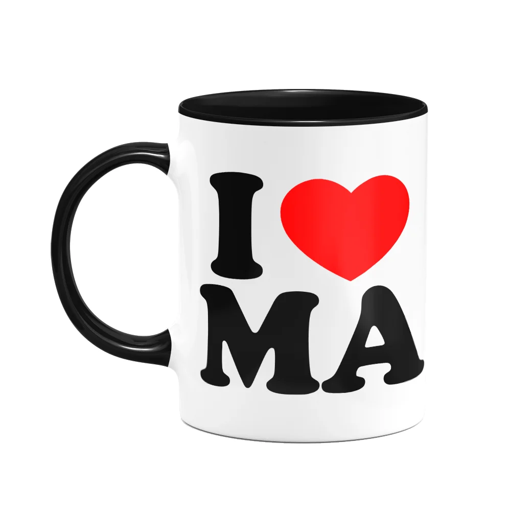 Caneca I Love Ma - Maranhão - 325ml - Branca