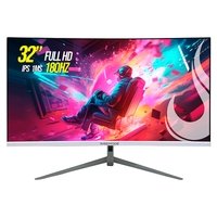 Monitor Gamer Curvo Rise Mode Prime 32", Full HD, 180Hz, 1ms, IPS, FreeSync, HDR 400, HDMI e DisplayPort, Branco - RM-MOG-32C180FH-W