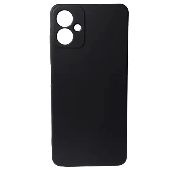 Capinha Aveludada Para Samsung Galaxy A07 4g Case Silicone Preta