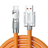 Cabo Turbo Hrebos Cb-216c Armor Swivel Usb Usb-c 1m