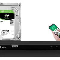 Dvr Intelbras 4ch Mhdx 1304 Inteligente Multi Hd C/ Hd 2TB