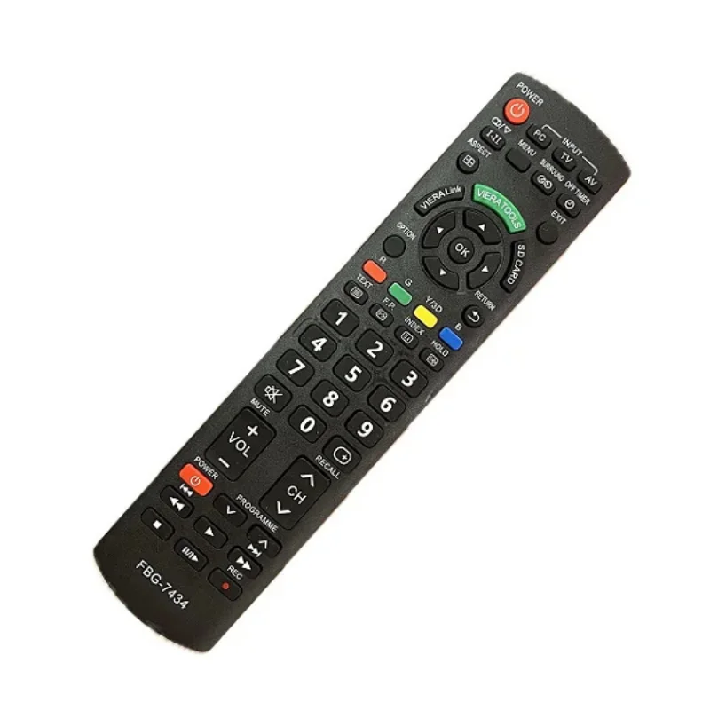 Controle Remoto Compatível Com Tv Panasonic Lcd - Modelo Fbg-7434