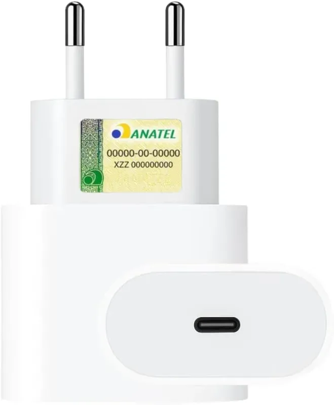 Carregador Usb-c 30w Universal Tipo C Premium Compatível Com Iphone, Samsung, Ios/android Ultra Rápido Power Delivery