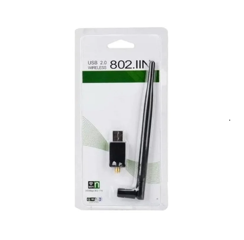 Adaptador Usb Wireless Antena 600mbps 2.4ghz