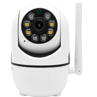 Câmera De Vigilância Full HD Babá Eletrônica Wifi Giratória Com Visão Noturna e Alerta De Movimento