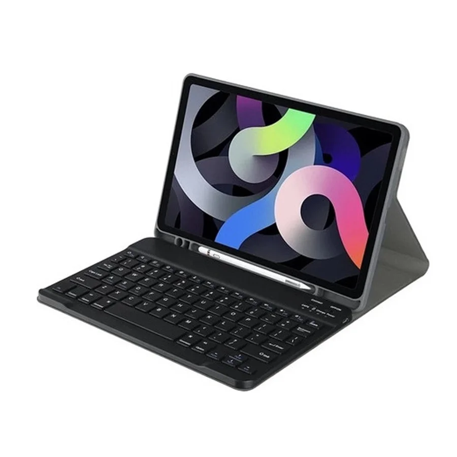 Capa Com Teclado Bluetooth Para Ipad 9 Geração 10.2
