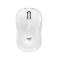 Mouse Sem Fio Logitech M240, Bluetooth, Clique Silencioso, Design Ambidestro Compacto, Branco - 910-007116