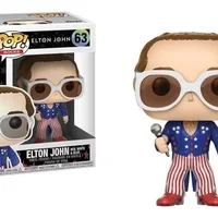 Funko Pop! Rocks Elton John Red White And Blue #63