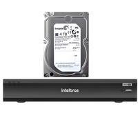 Kit Intelbras, DVR Mhdx 3008, Multi HD + HD 4TB