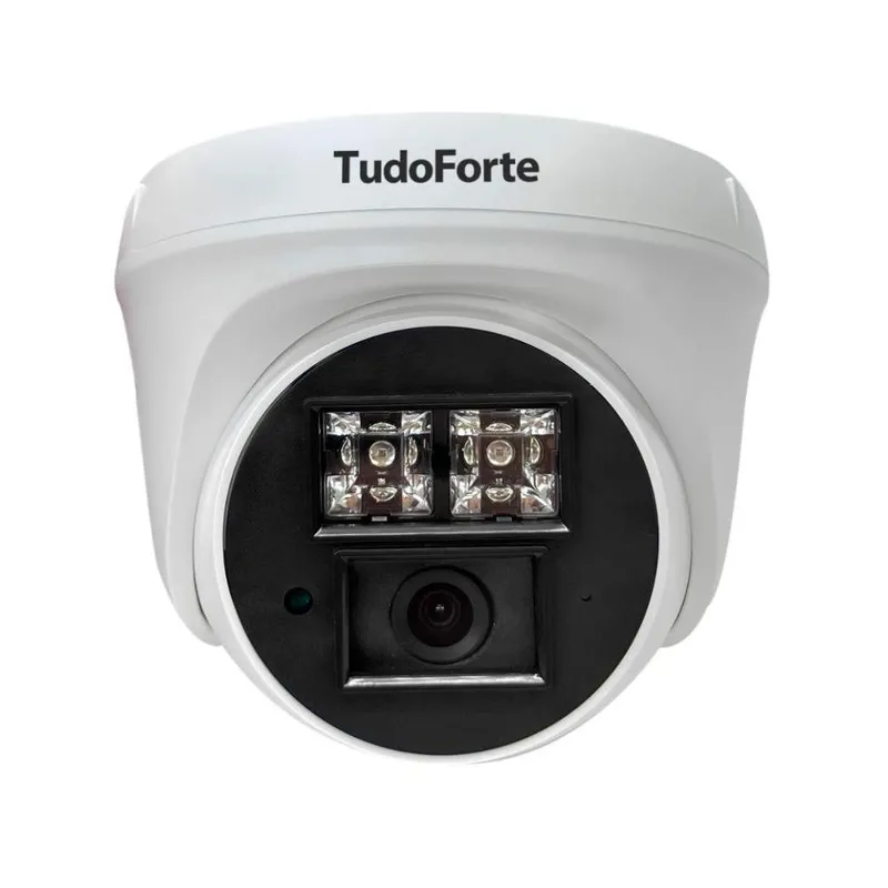 Kit 12 Câmeras De Segurança Dome Interna Full Hd 1080p Com Visão Noturna De 20 Metros E Lente 2.8mm Tudo Forte
