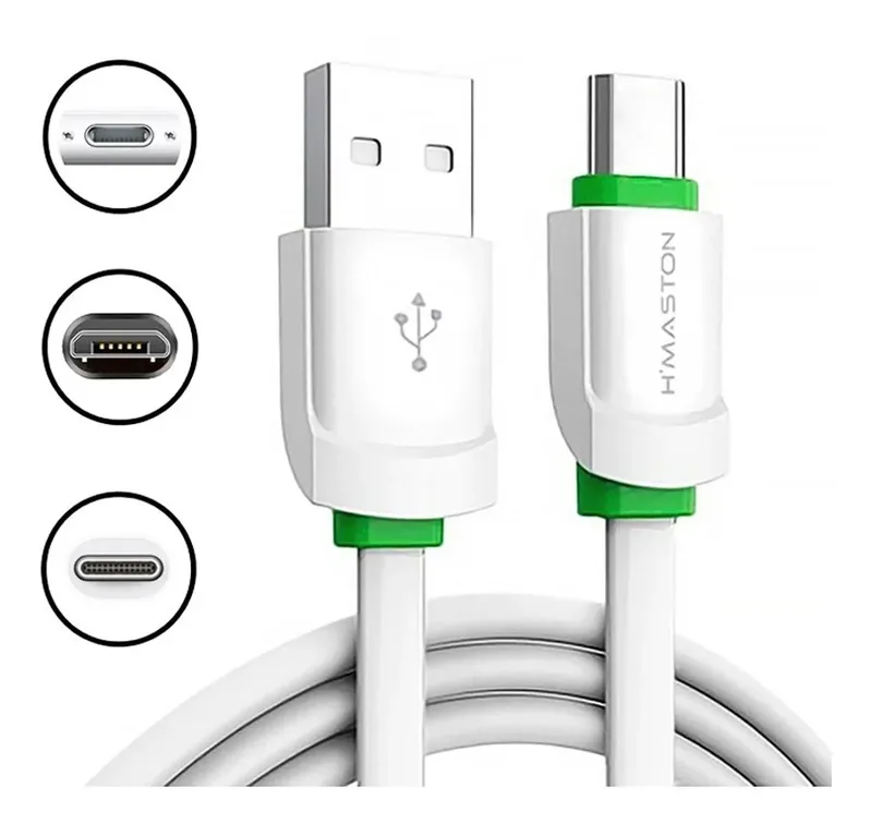 Cabo Carregador Usb Rápido 2m Reforçado P/ Iphone Android