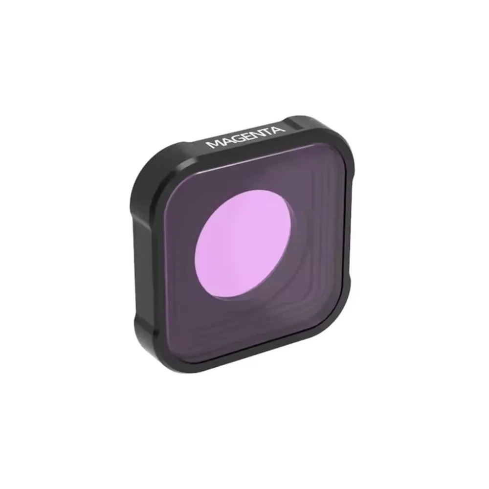 Filtro De Mergulho Para Gopro Hero 13/12/11/10/9 Black Cor Magenta