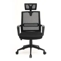 Cadeira Escritório Maxoffice Diretor Ergonomica, Peso Máximo Suportado: 120 kg, Preto