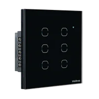 Interruptor Smart Wi-fi Touch 6 Teclas Ews 1006 Pt