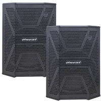 Kit 2 Caixas De Som Acústica Ativa 12" Oneal Opb412ec Cor:preto
