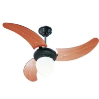 Ventilador Búzios Preto 220v 3 Pás Verniz