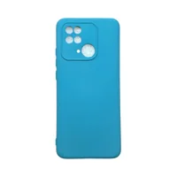 Capa Xiaomi Redmi 10c / Poco C40 Silicone Aveludada Protege Câmera Colorida Capinha Anti Impacto Redmi 10c / Poco C40:az
