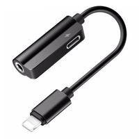 Cabo Adaptador KNUP Lightning + P2 Fêmea