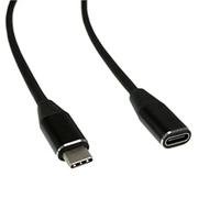 Cabo Extensor MD9, Tipo-C, 2,0 mts, com Chip, Preto - 9641