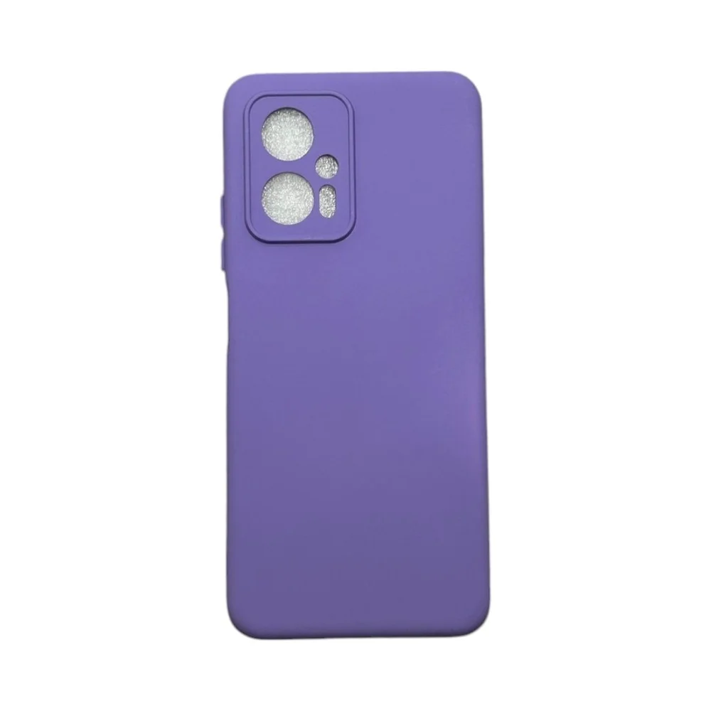 Capa Xiaomi Poco X4 Gt Silicone Aveludada Colorida Capinha Anti Impacto Poco X4 Gt:roxo