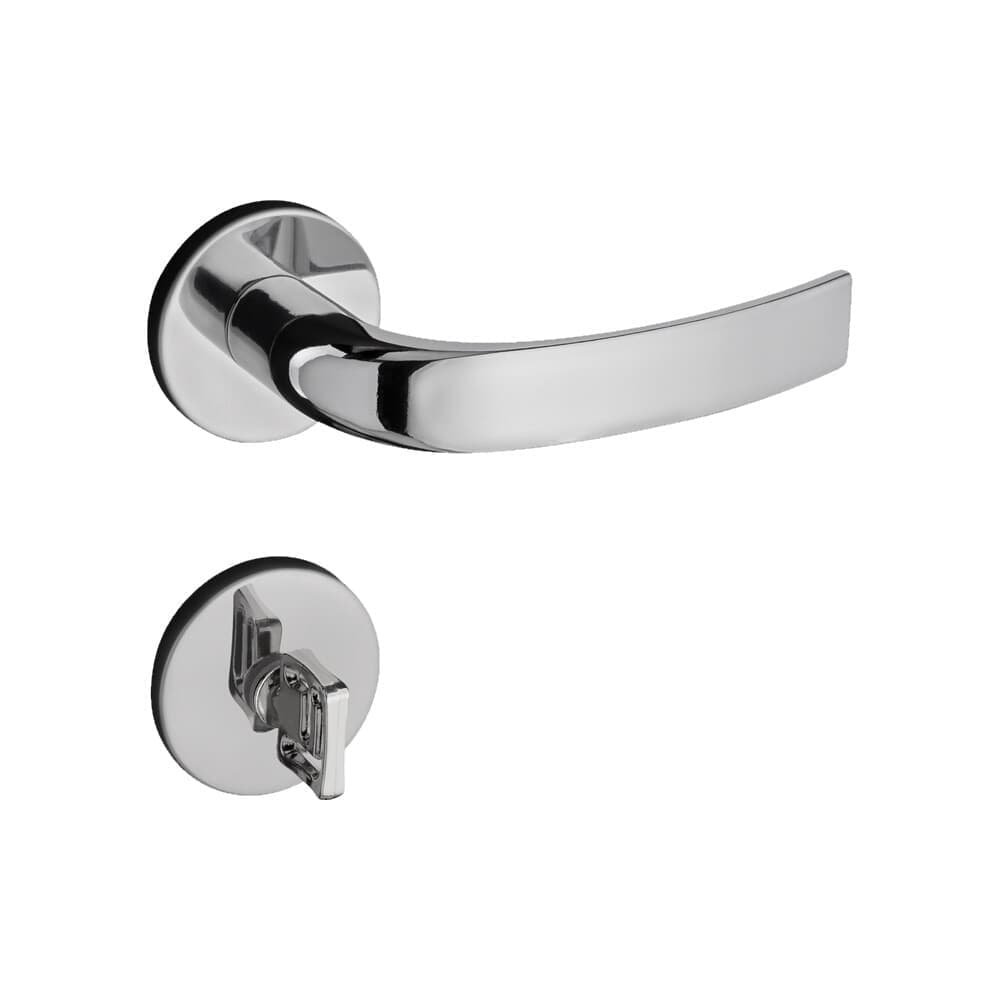 Fechadura Copa Banheiro 40mm Roseta Cromada Rr2 962-40pb Cr Pado